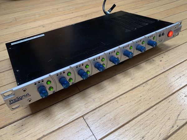 PreSonus Digimax LT 8 ch Pre-amps, One with Custom pre-amp improvements and lower noise floor