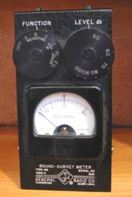 NFS Sound Survey Meter  Possibly from the 1950039s